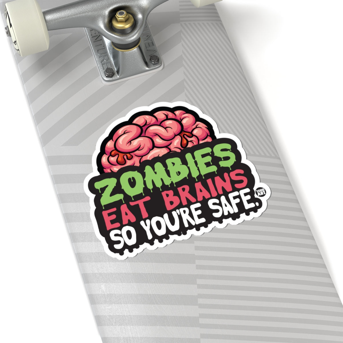 Undead AppetiteTodd Art Sticker