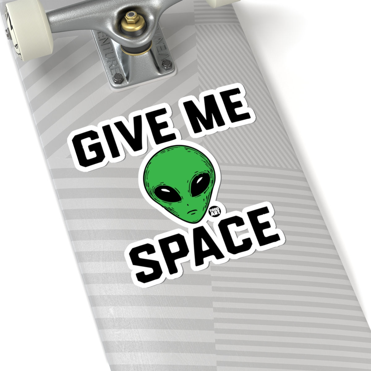 Extraterrestrial VisitorTodd Art Sticker