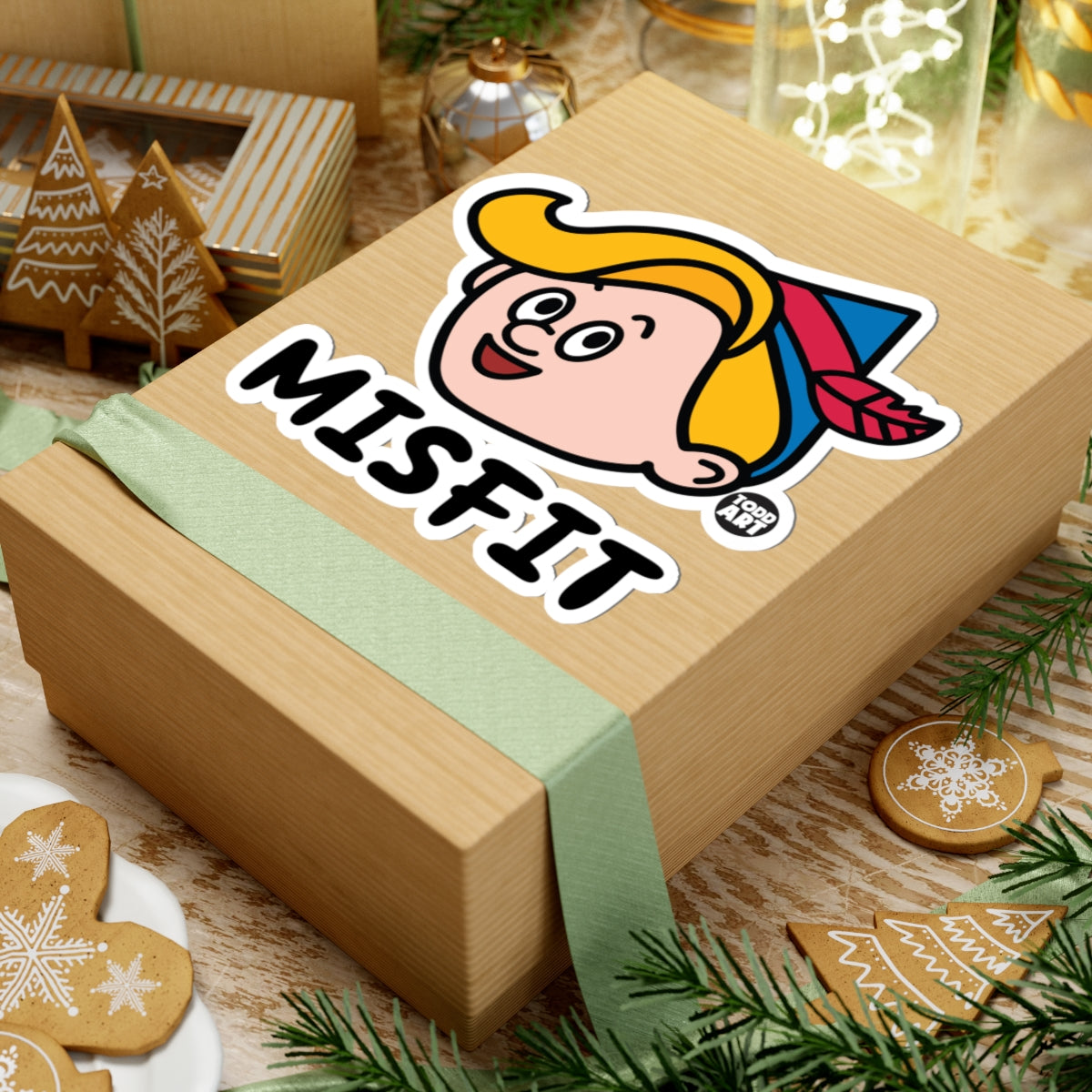 Misfit Todd Art Sticker