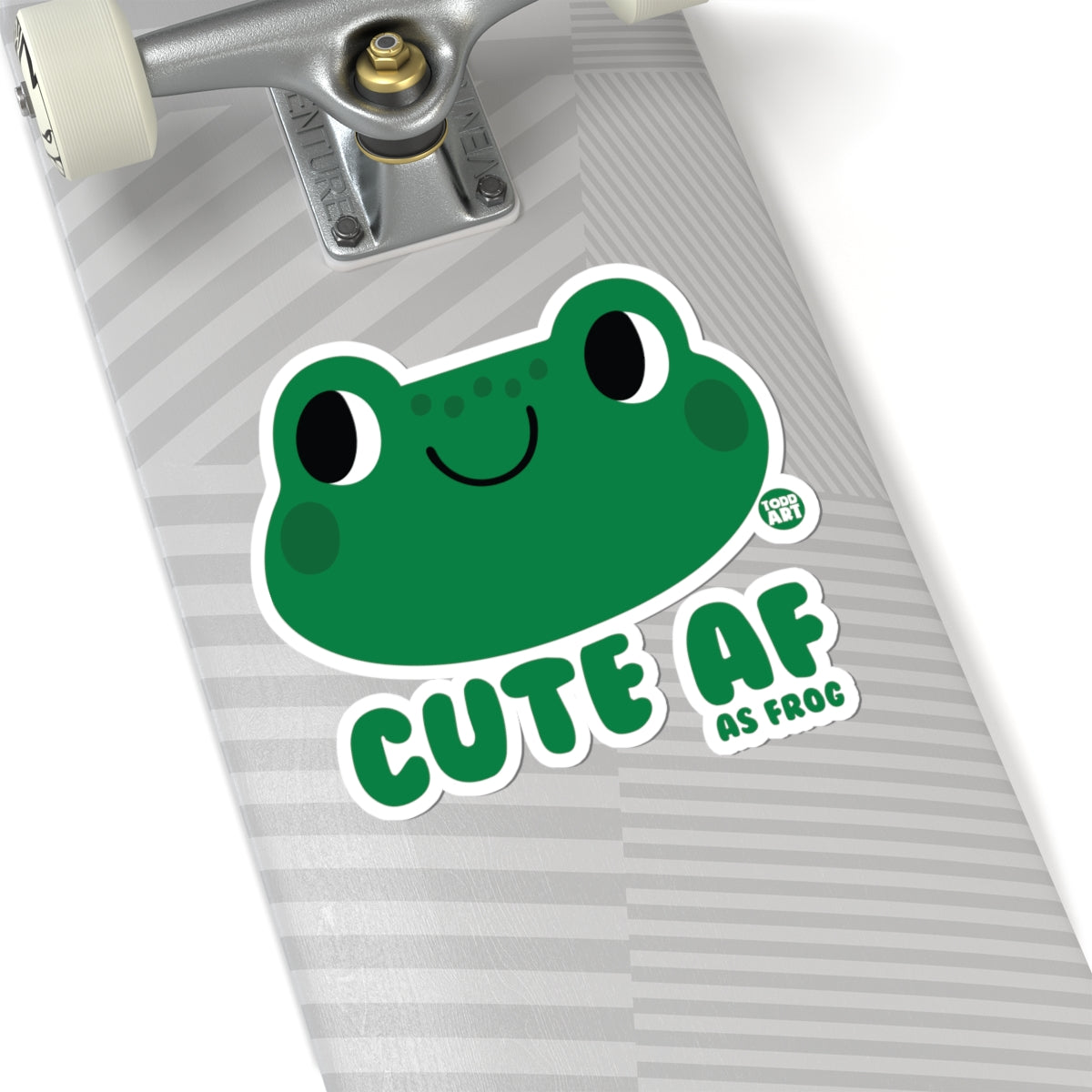 Cute FrogTodd Art Sticker