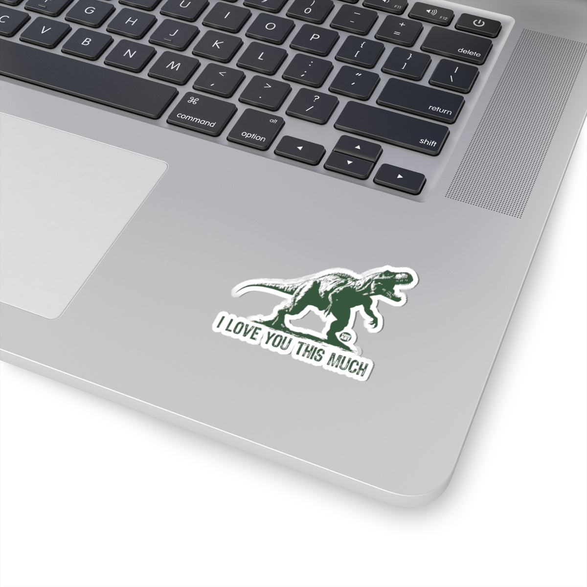Dinosaur HugTodd Art Sticker