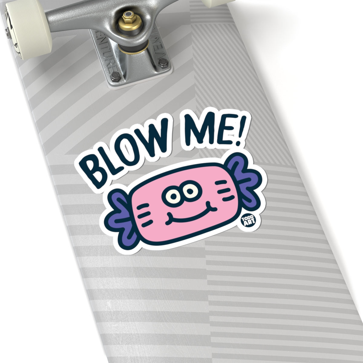 Blowme Todd Art Sticker