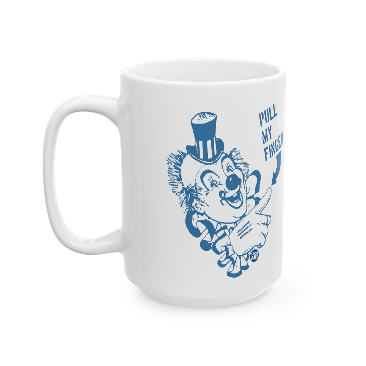 Vintage Clown Prank Todd Art Mug