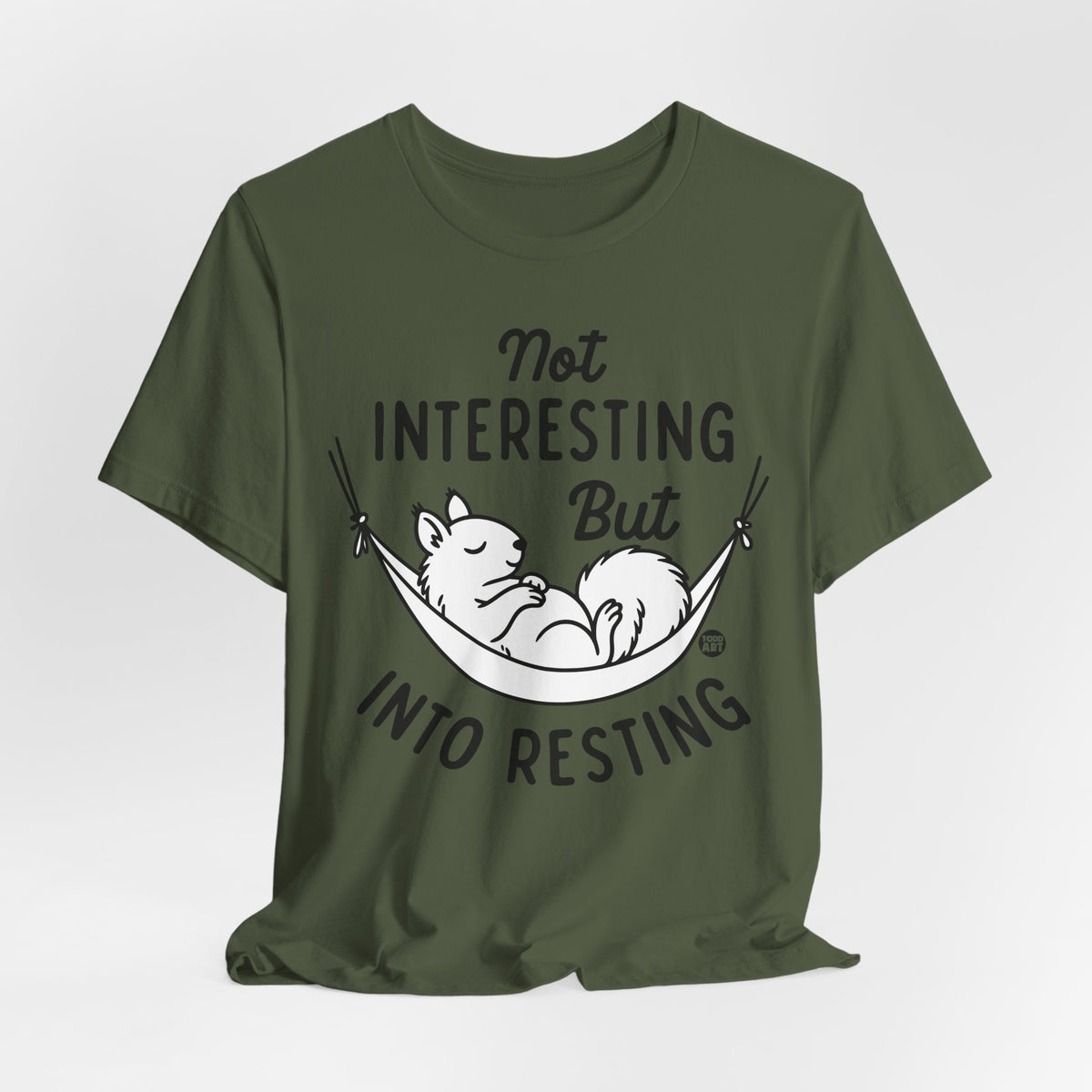 not interesting into resting