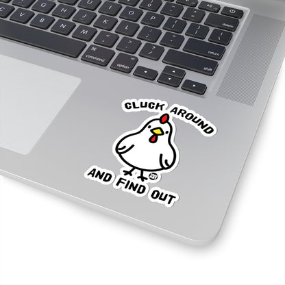 Lucky ChickenTodd Art Sticker