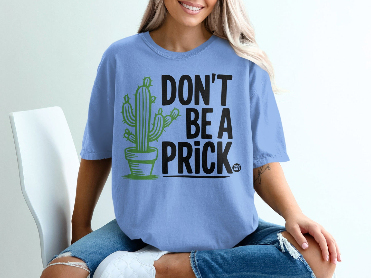 Don't Be A Prick Cactus Graphic Tee