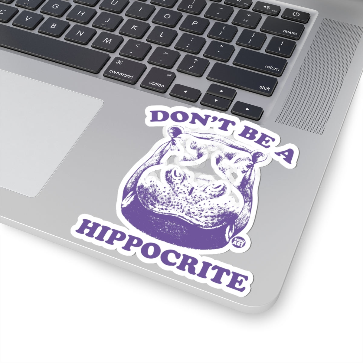 Hippocrite WarningTodd Art Sticker
