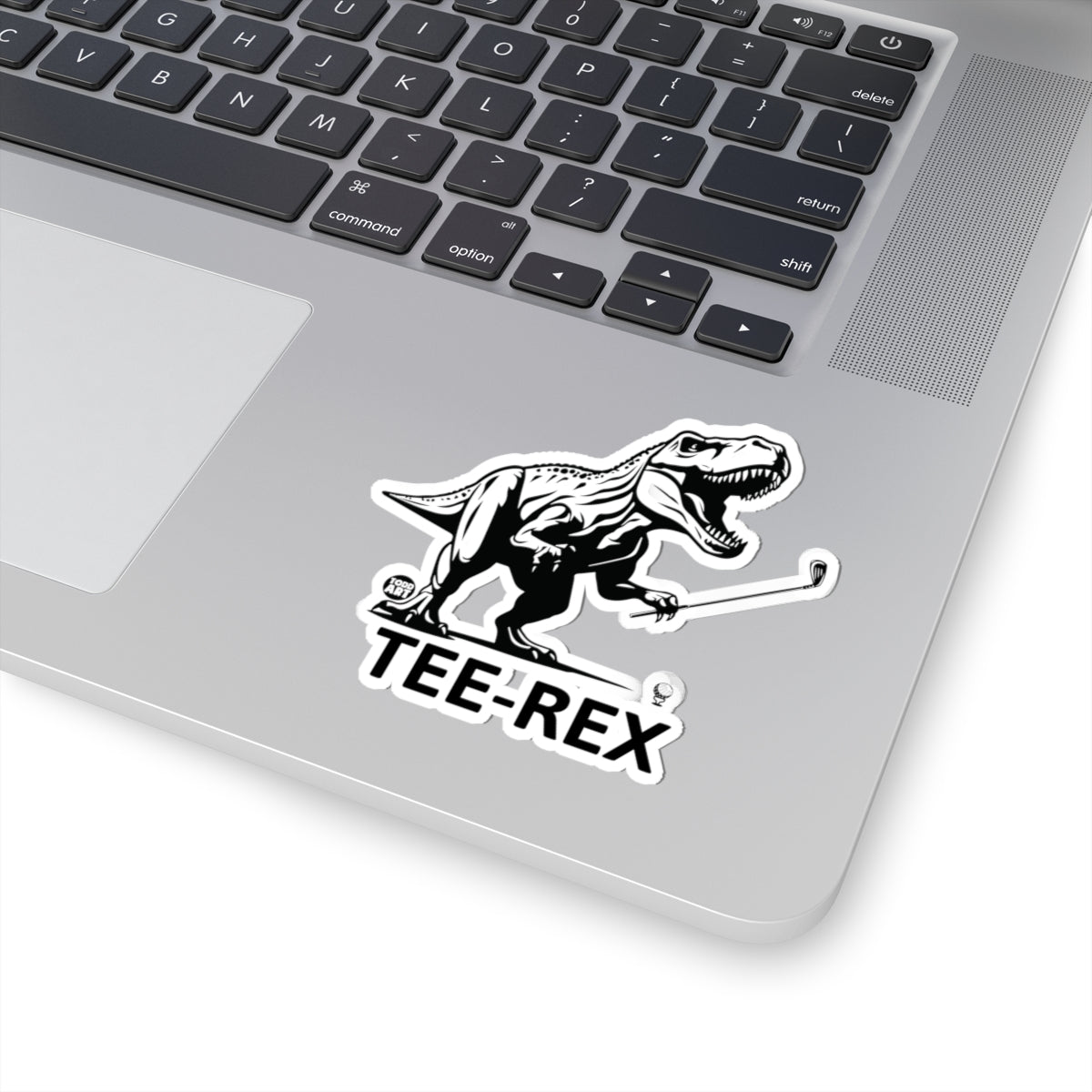 Tee-Rex GolfingTodd Art Sticker