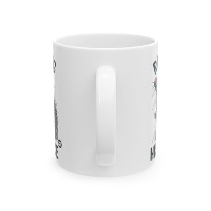 Possum Playing Dead Todd Art Mug