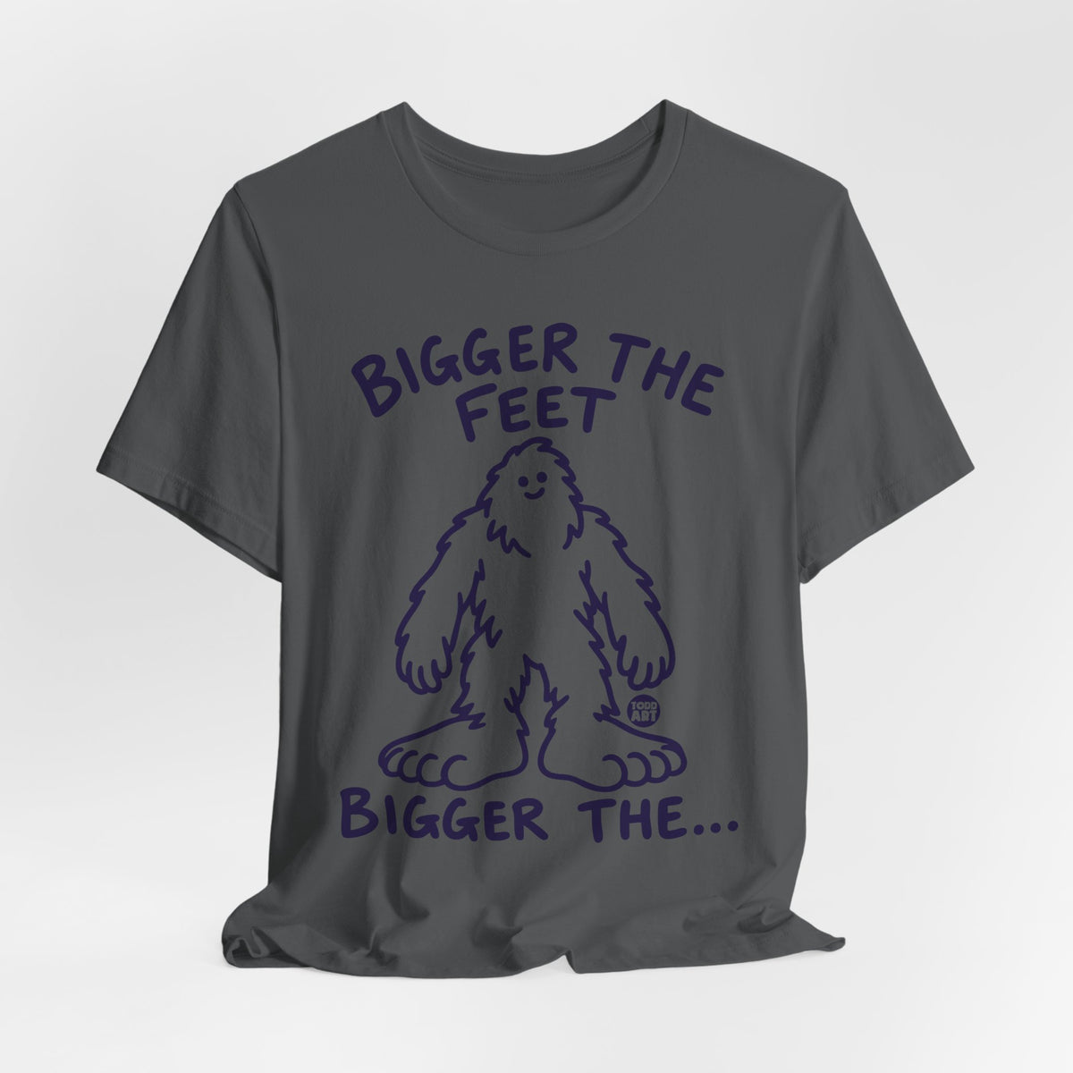 bigger the feet
