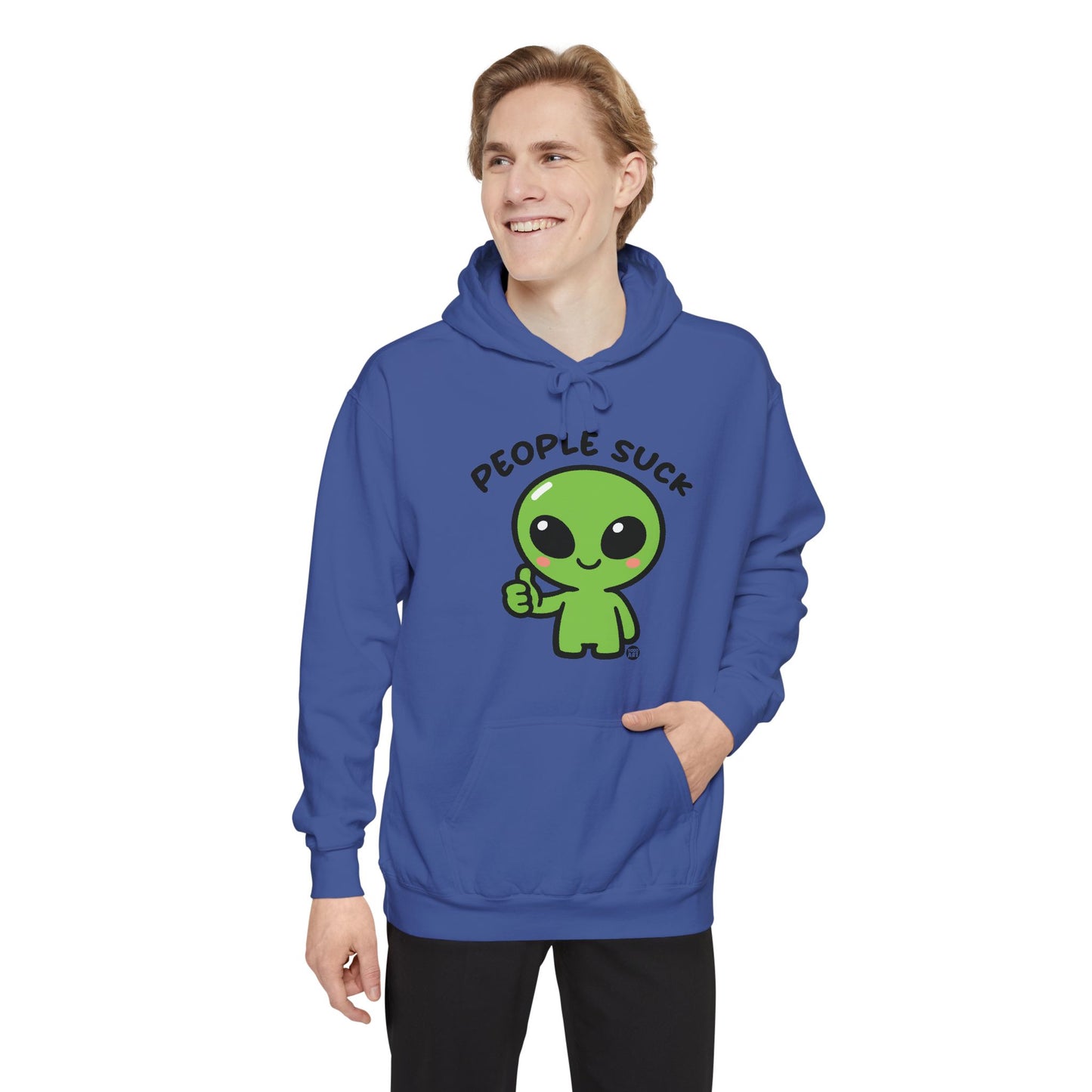 "People Suck"  Alien Hoodie