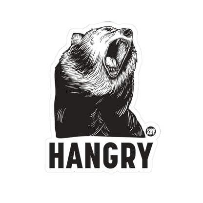 Hangry BearTodd Art Sticker