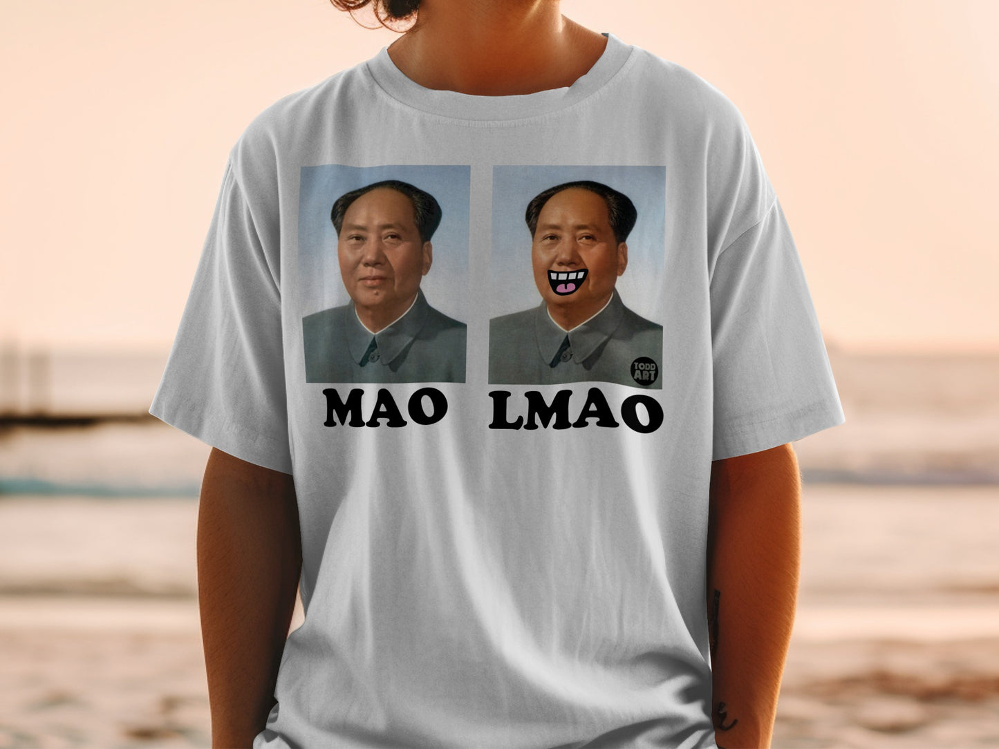 Hilarious MAO LMAO Todd Art Meme Graphic product type
