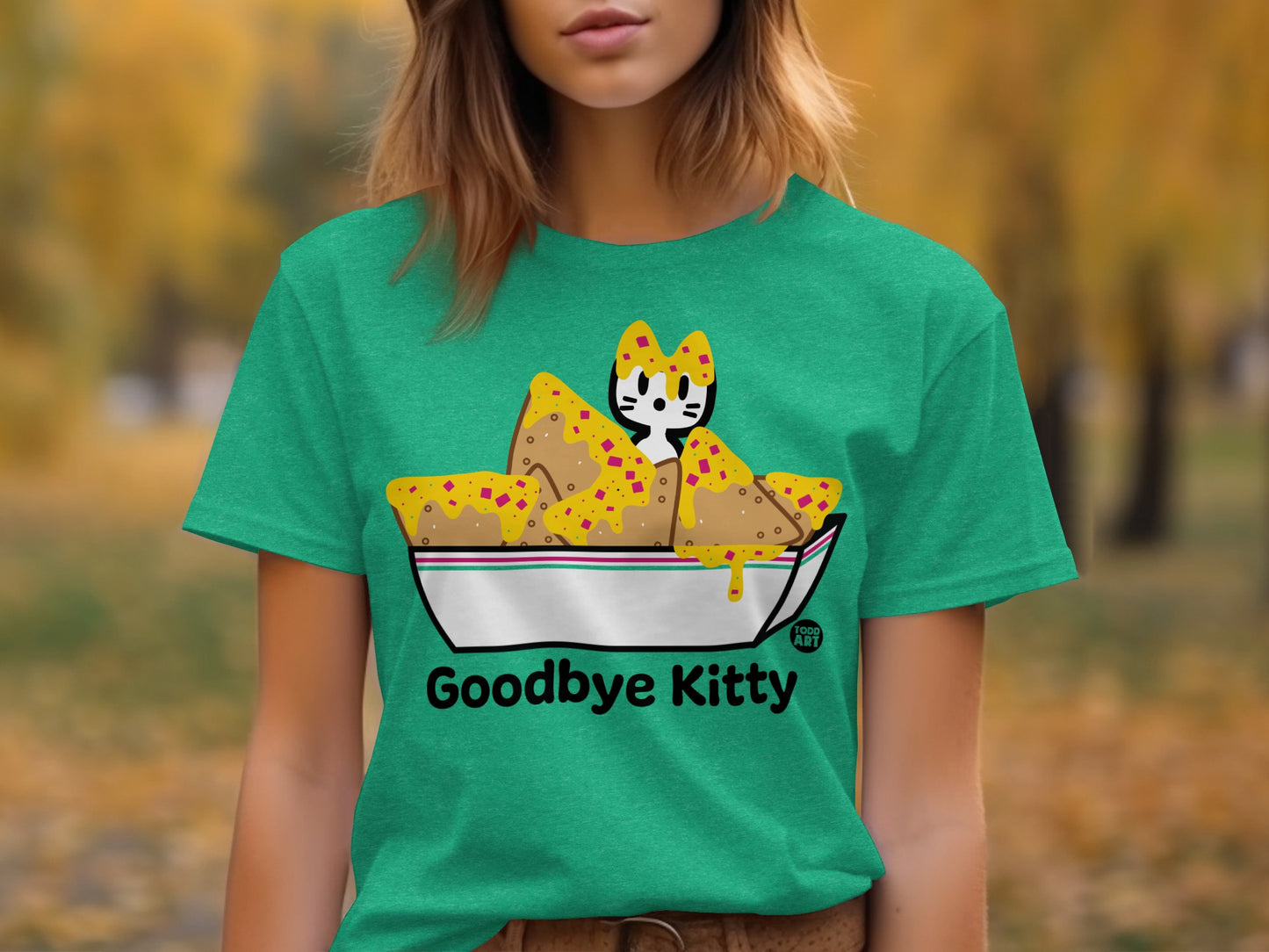 Goodbye Kitty Nachos Graphic Tee
