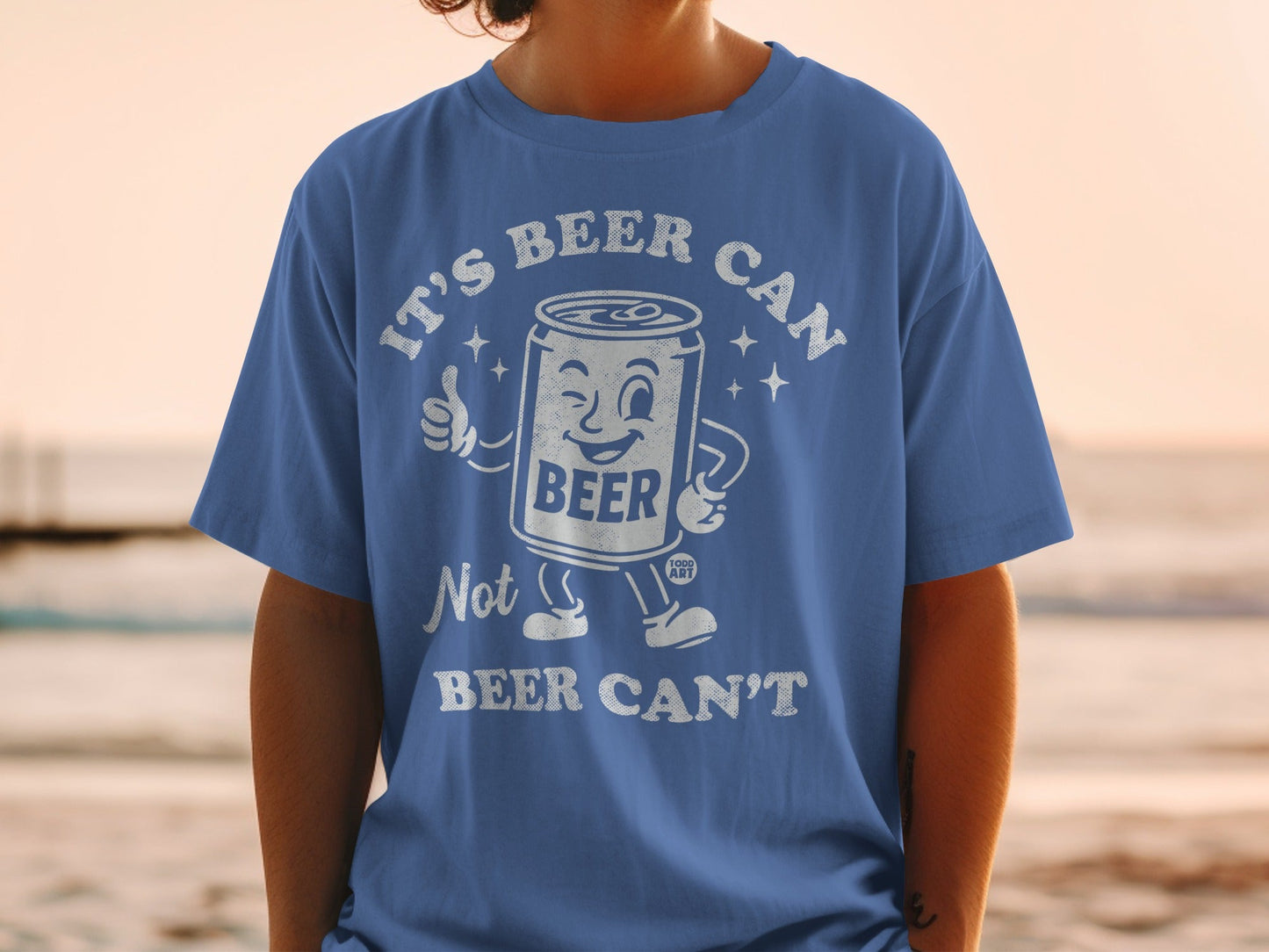 It's Beer Can Not Beer Can't Funny Graphic Tee