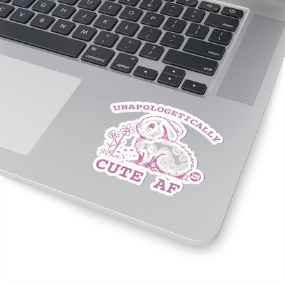 Unapologetically Cute AFTodd Art Sticker
