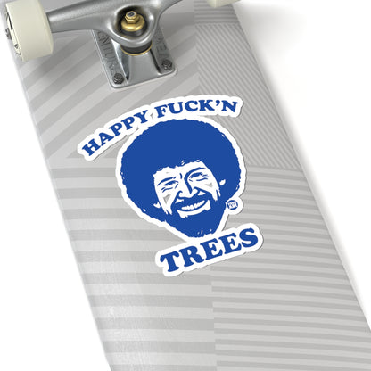Happy Trees Todd Art Sticker