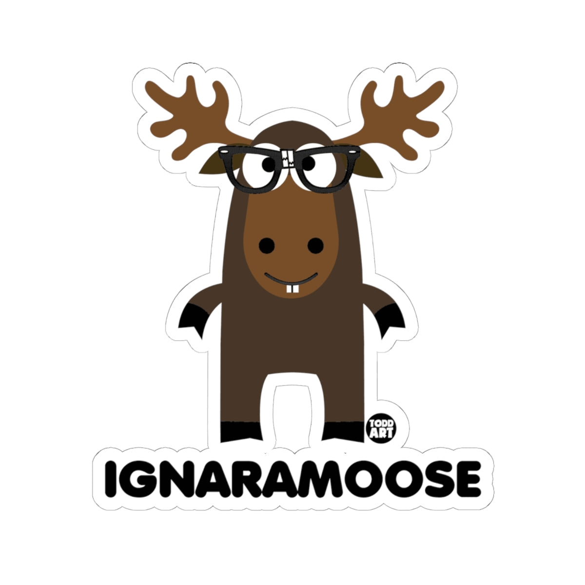 Ignara MooseTodd Art Sticker