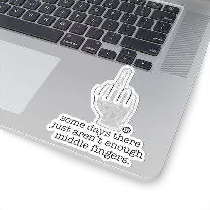 Middle FingerTodd Art Sticker