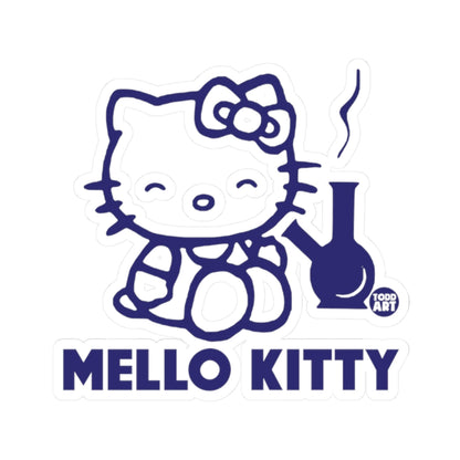 Mello Kitty Todd Art Sticker