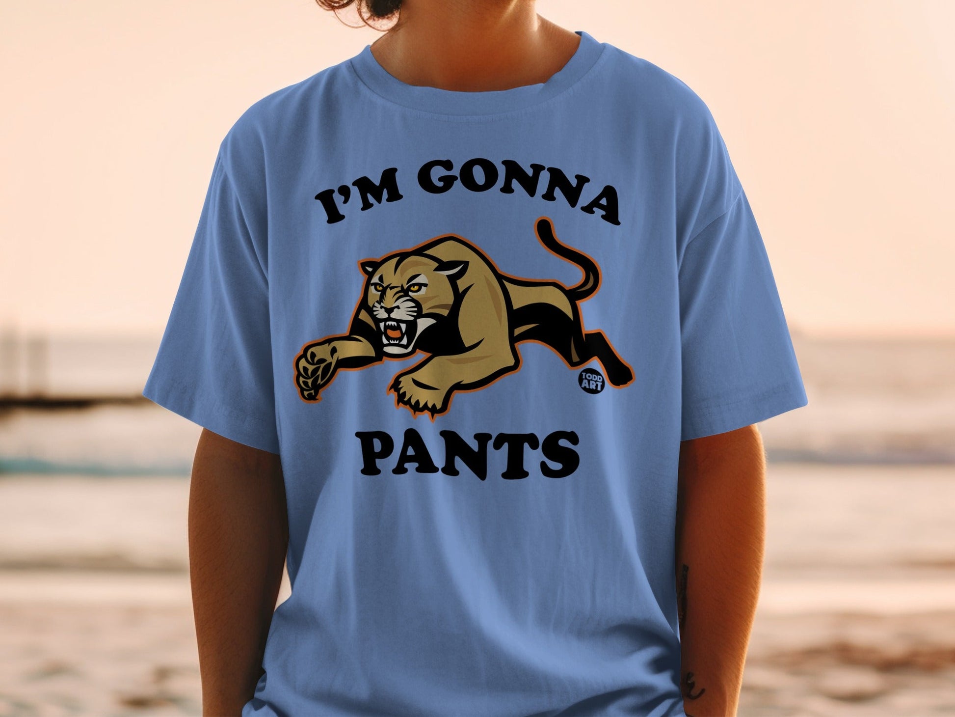I'm Gonna Pants Graphic Tee Shirt for Fun Statement