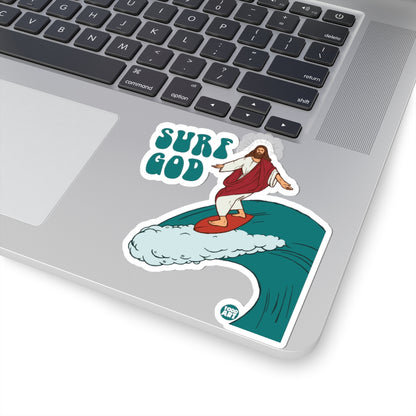 Surf GodTodd Art Sticker