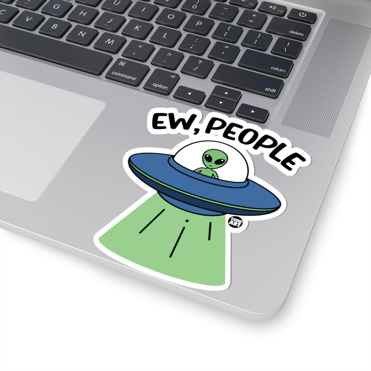 Space AlienTodd Art Sticker
