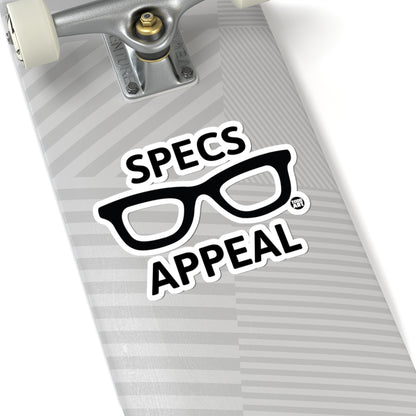 Specs AppealTodd Art Sticker
