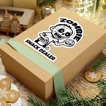 Zombie Snack DealerTodd Art Sticker