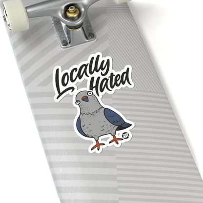 Locally HatedTodd Art Sticker