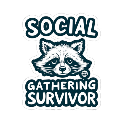 Social Gathering Survivor Todd Art Sticker