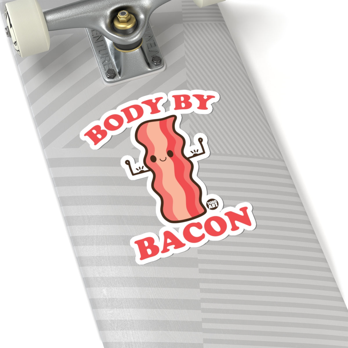 Bacon GainsTodd Art Sticker
