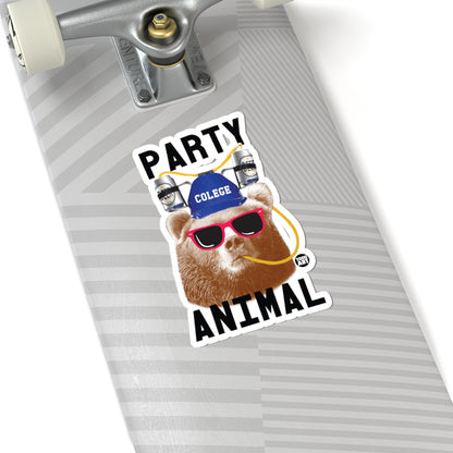 College Party BeastTodd Art Sticker