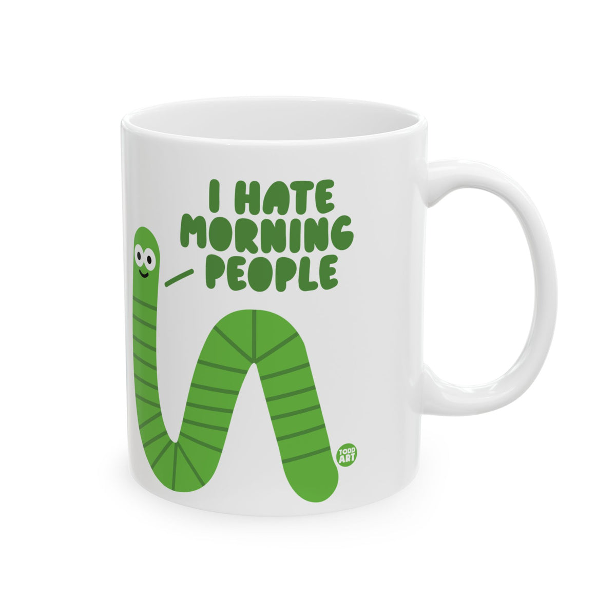 Morning Grouch Todd Art Mug