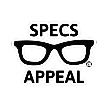 Specs AppealTodd Art Sticker