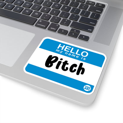 my name is Pitch Todd Art Sticker