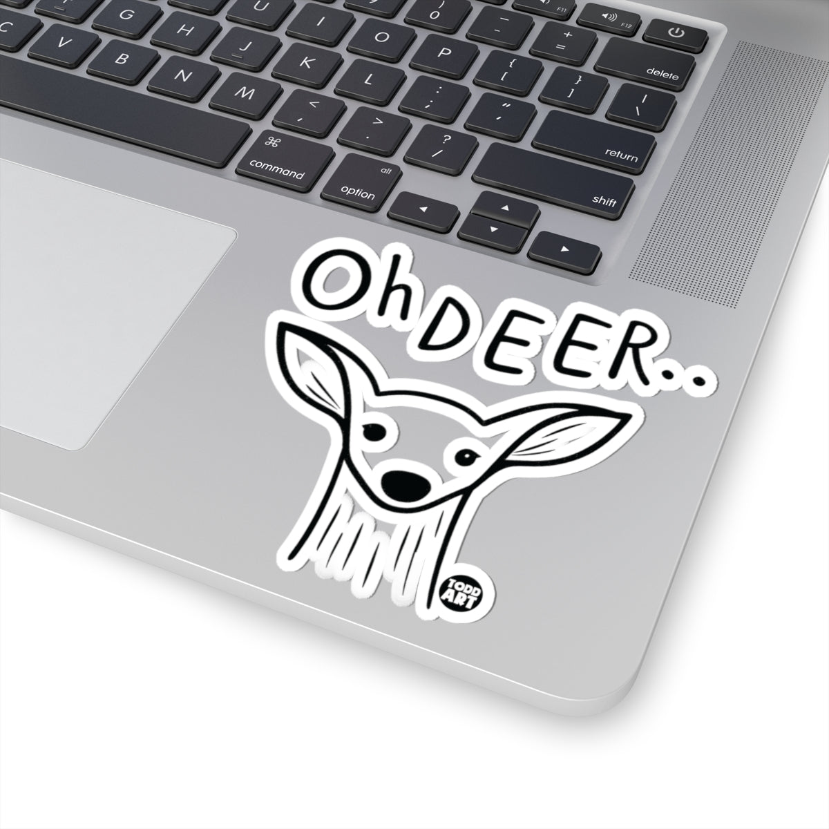 Oh DeerTodd Art Sticker