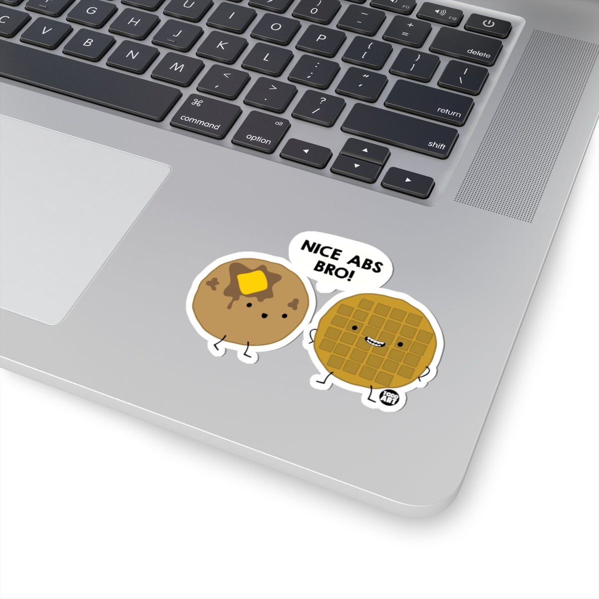 Complimenting AbsTodd Art Sticker