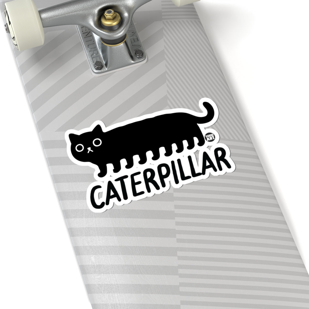 Caterpillar Todd Art Sticker