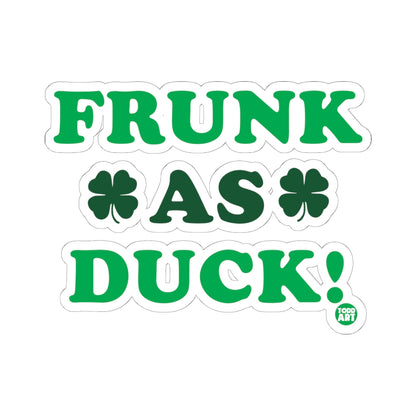 Lucky Irish CharmTodd Art Sticker