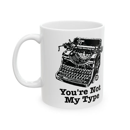 Typewriter Blues Todd Art Mug