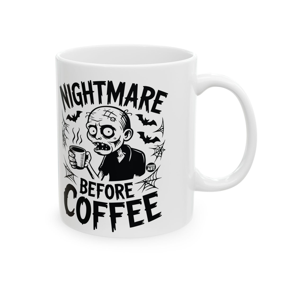 Morning Monster Todd Art Mug