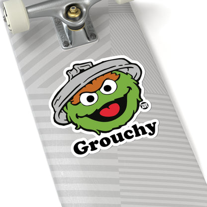 Grouchy Todd Art Sticker