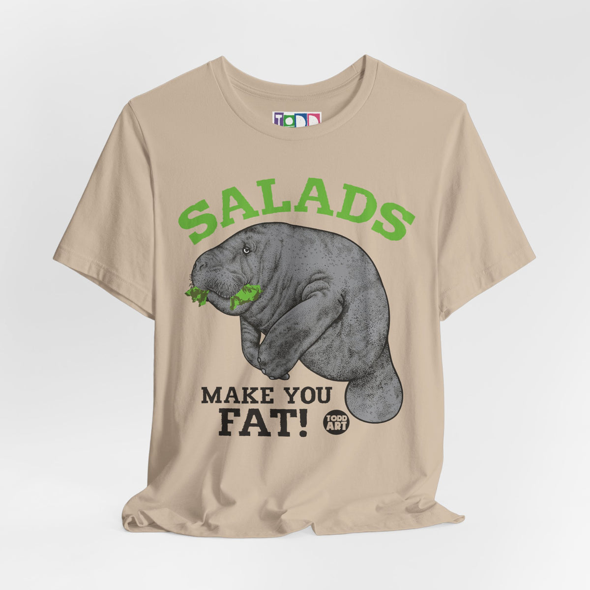 salads-make-you-fat-manatee