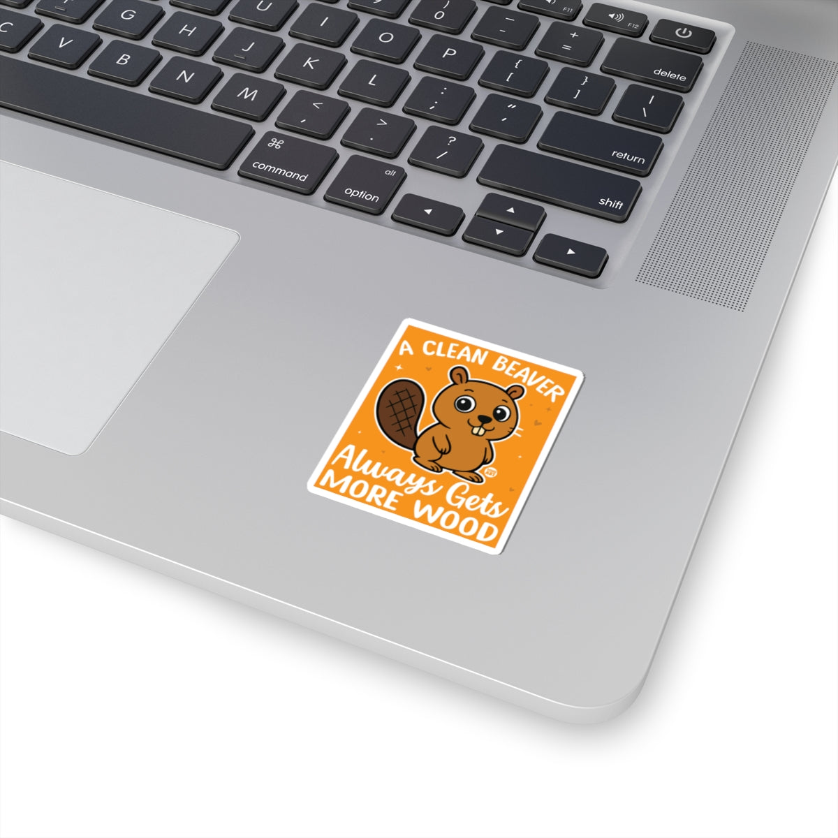 a-clean-beaver-gets-more-wood-sticker