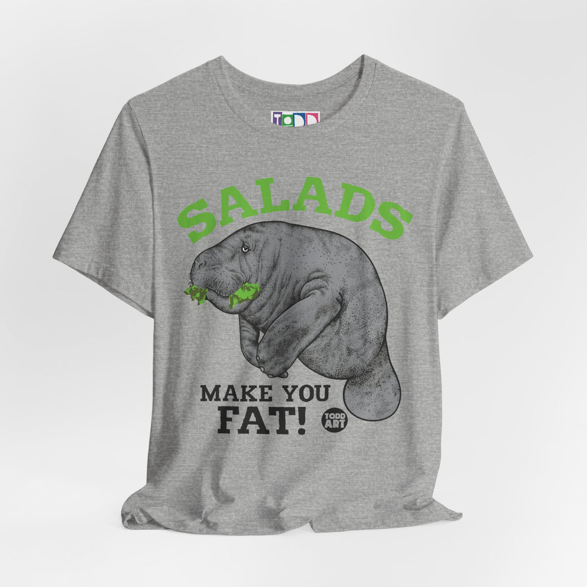 salads-make-you-fat-manatee