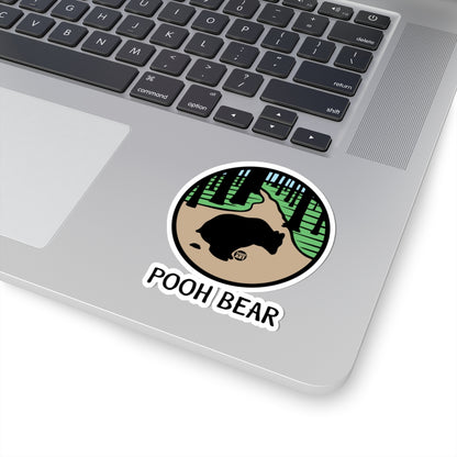Pooh BearTodd Art Sticker