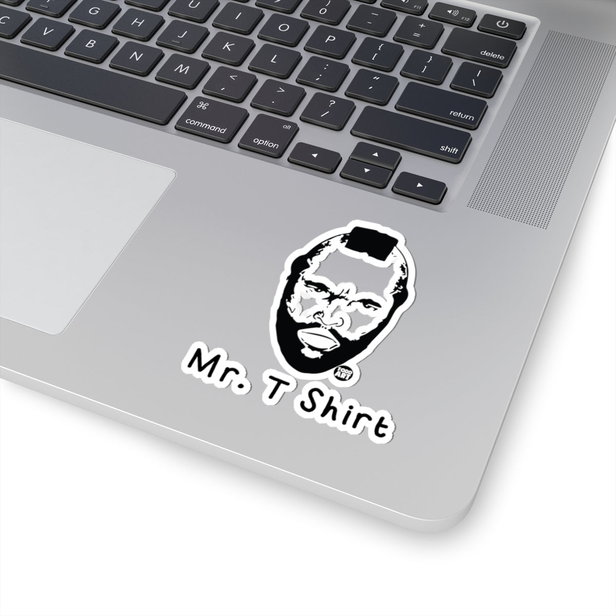 Mr. T Shirt Todd Art Sticker