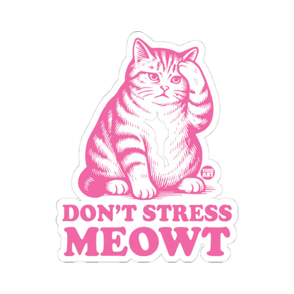 Chill CatTodd Art Sticker