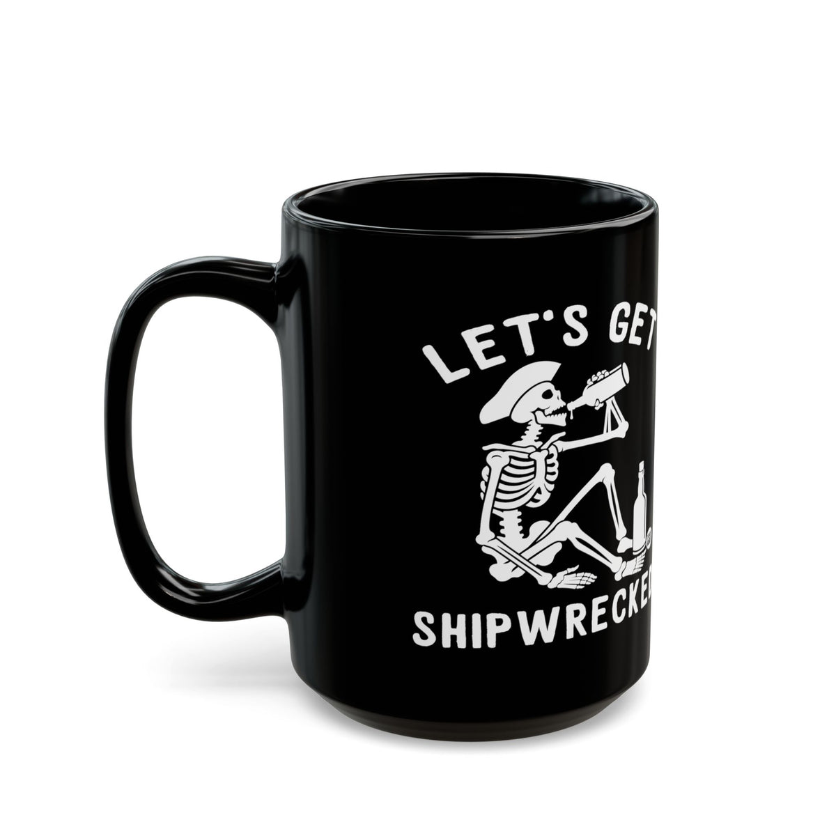 Skeleton Pirate Adventure Todd Art Mug